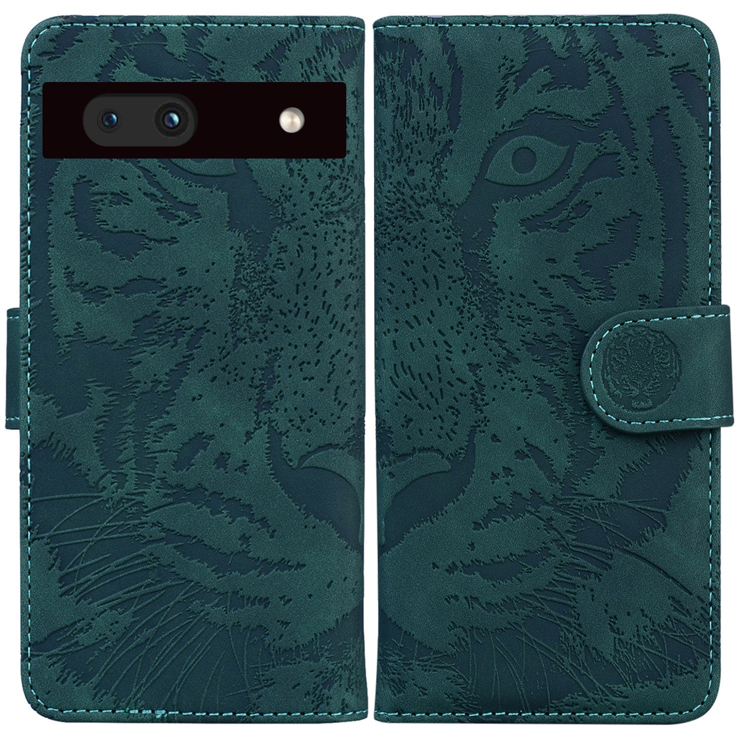 For Google Pixel 7a Tiger Pattern Imprinted Wallet PU Leather Stand Magnetic Clasp Protective Phone Case For Google Pixel 7a Tiger Pattern Imprinted Wallet PU Leather Stand Magnetic Clasp Protective Phone Case